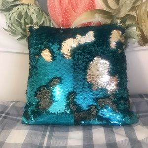 Pier One Mermaid Sequence Pillow